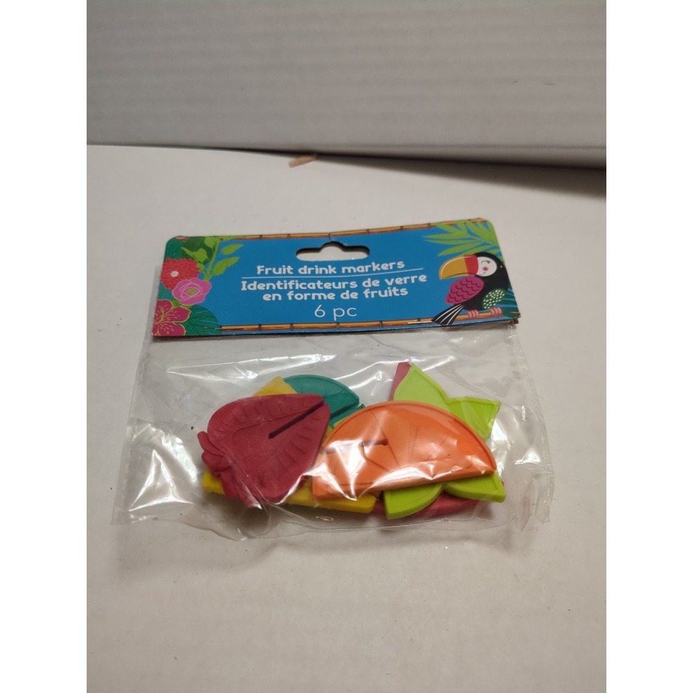 6 Pc. Fruit Drink Markers